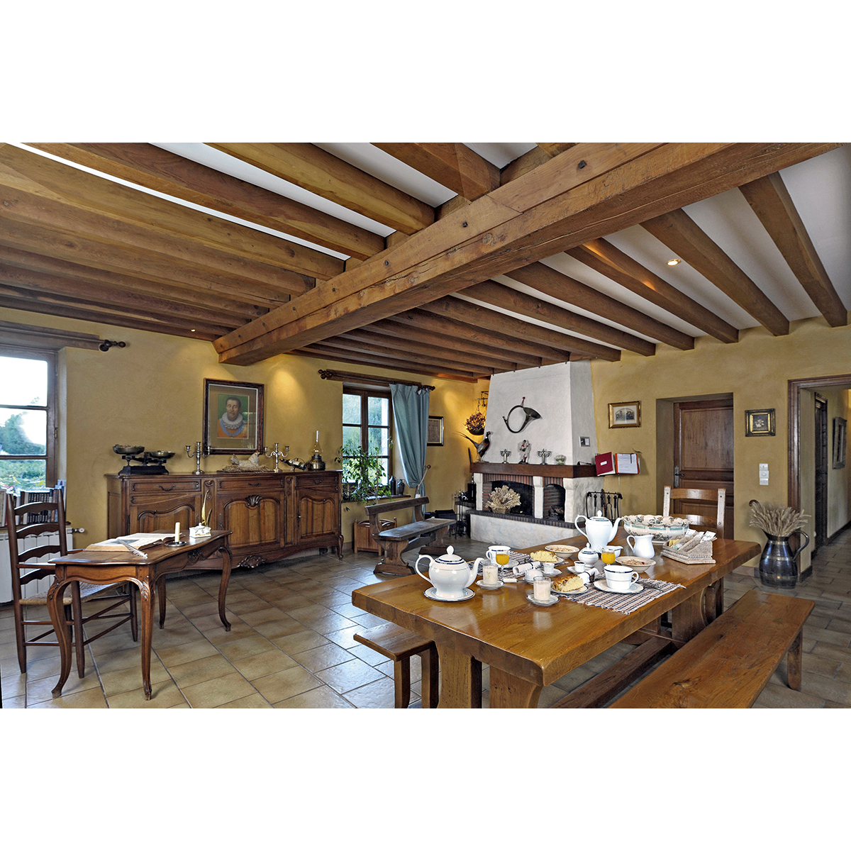 La salle à manger du moulin